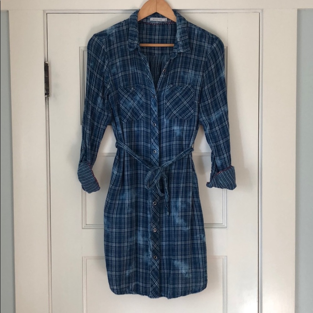 Flannel dress